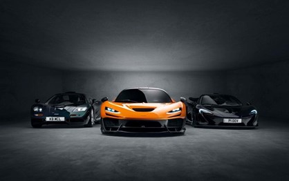 McLaren W1 estreia-se em Goodwood ao lado do P1