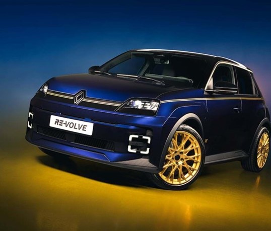 R5 eléctrico em modo Monte Carlo inspirado no Clio Williams