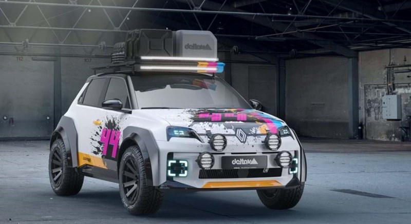 Renault 5 E-Tech Electric ''atira-se'' ao 'off-road' pela Delta 4x4