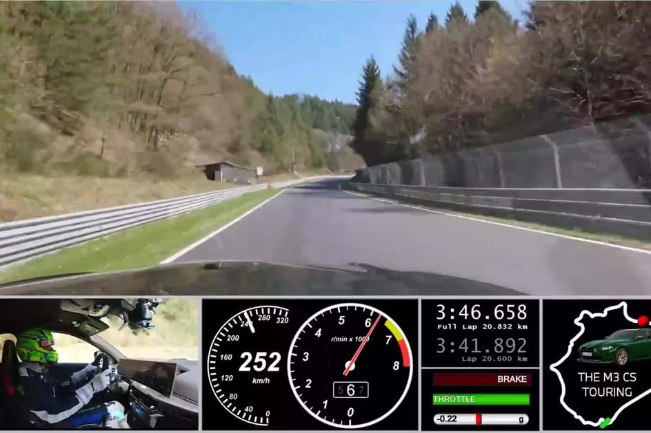 M3 CS Touring é a carrinha BMW mais rápida de sempre em Nürburgring