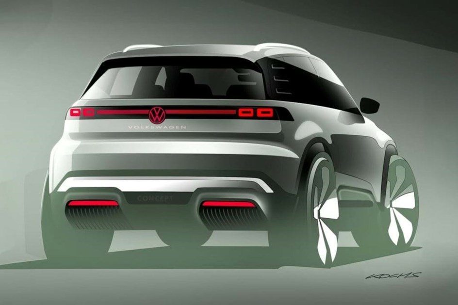 Volkswagen ID.2 X mostra-se antes da estreia no salão de Munique