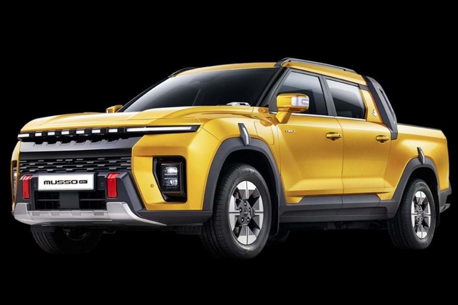 Astara estreia KGM Musso EV e Maxus eDeliver7 na Agroglobal