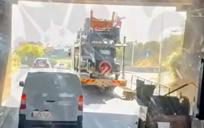 Rolls-Royce de 1920 destruído na Auto-Estrada do Norte