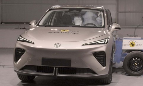 Euro NCAP mete a pata na poça: mostra MG S6 EV antes da estreia