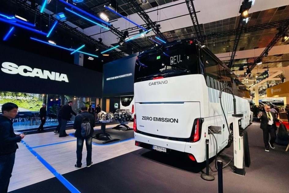 CaetanoBus e Scania criam autocarro eléctrico de longo curso