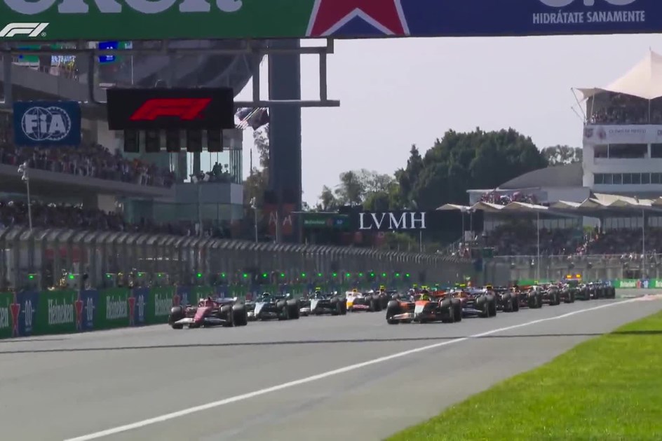 Mundial de Fórmula 1 ao rubro: Lando Norris vence GP México