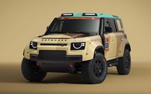 Land Rover Defender Dakar D7X-R tem 'Modo de Voo' para planar no deserto
