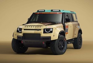 Land Rover Defender Dakar D7X-R tem 'Modo de Voo' para planar no deserto