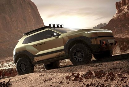 Hyundai faz do Crafter Concept um 'off-roader' de alta tecnologia