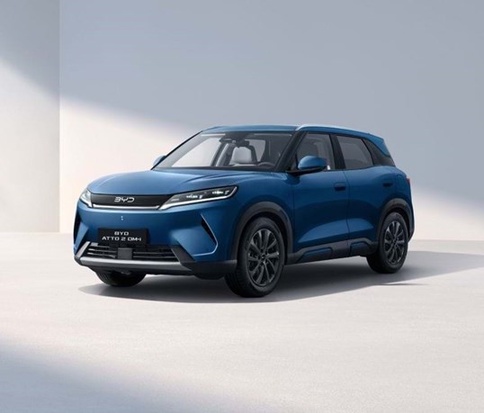 BYD Atto 2 passa a híbrido DM-i com 90 km eléctricos