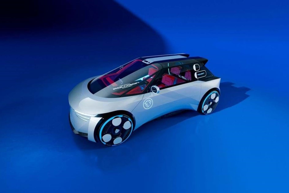 Polygon Concept: novo Peugeot E-208… com volante Hypersquare!