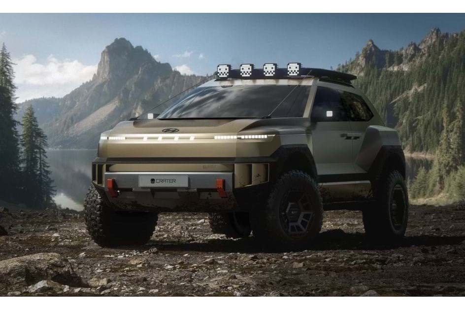 Hyundai faz do Crafter Concept um 'off-roader' de alta tecnologia