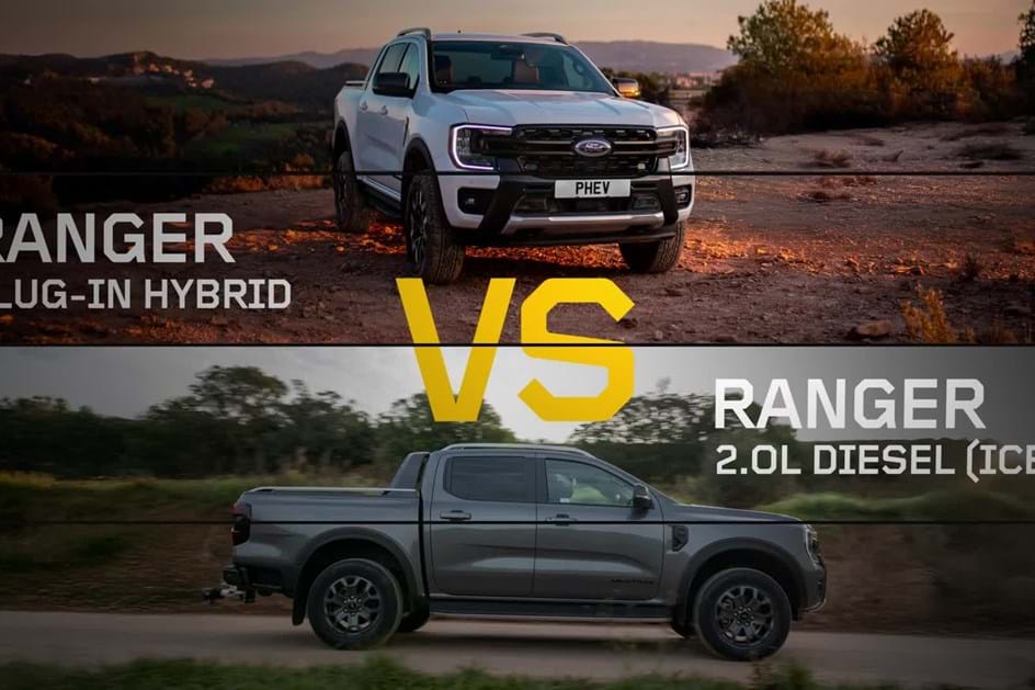 Ford Ranger actualiza estética e ganha nova variante híbrida