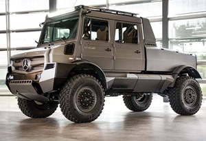 Unimog festeja 80 anos com camião de luxo para o ''fora de estrada''