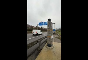 Em França ''embrulham'' radares para ''oferecer'' no Natal…