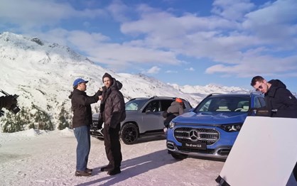 Novo Mercedes-Benz GLB a electrões cresce e vai mais longe