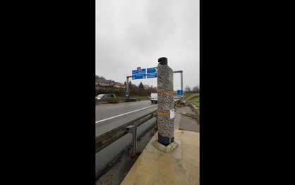 Em França ''embrulham'' radares para ''oferecer'' no Natal…