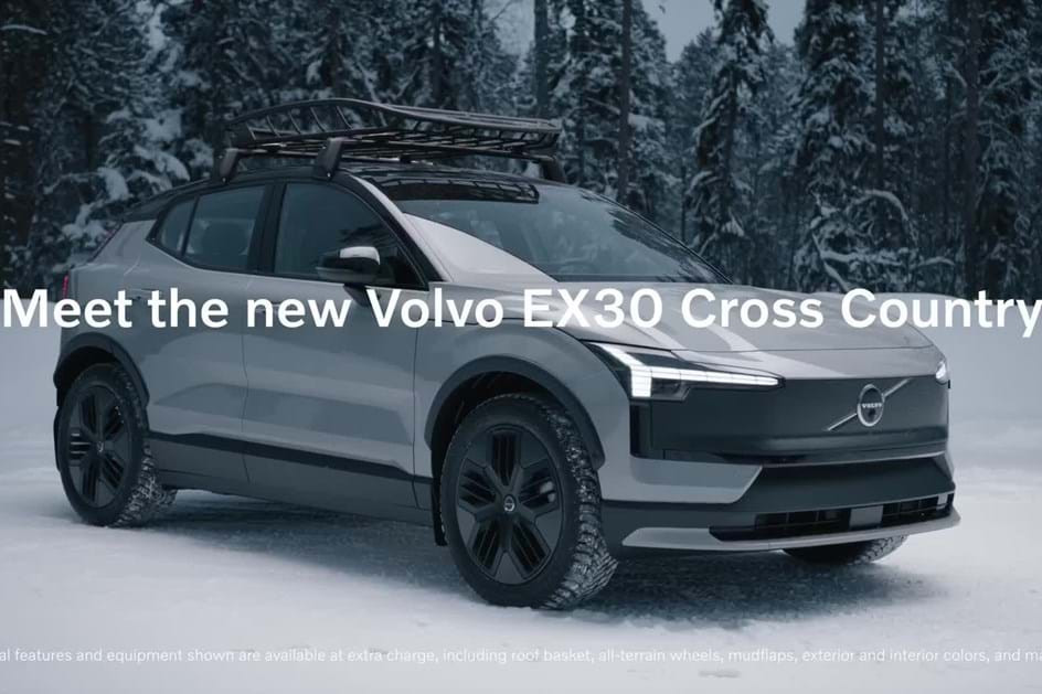 Volvo EX30 Cross Country: regresso à aventura… agora eléctrica!