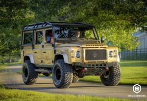 Visão mecânica: Helderburg reconstrói Defender para durar mais de 1.000.000 km