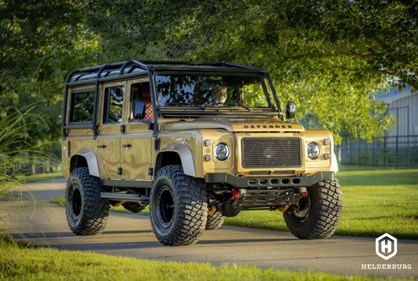 Visão mecânica: Helderburg reconstrói Defender para durar mais de 1.000.000 km