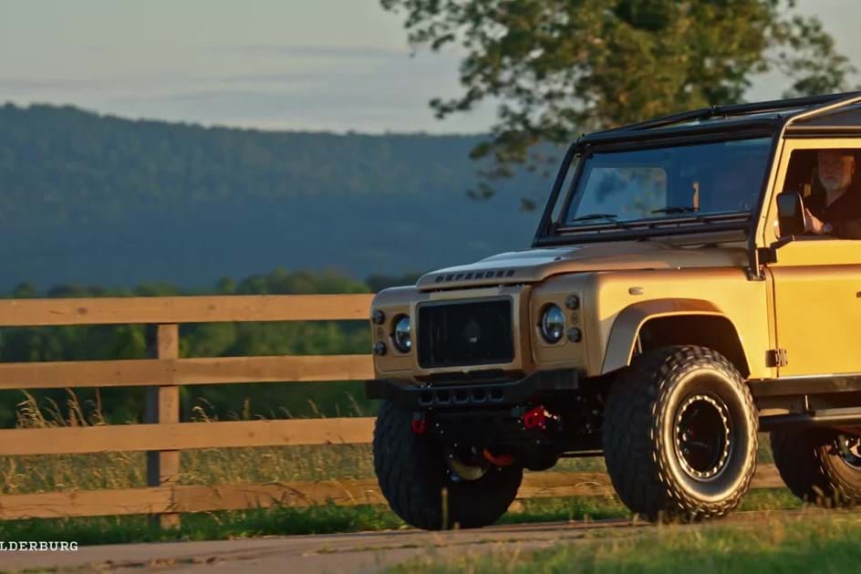 Visão mecânica: Helderburg reconstrói Defender para durar mais de 1.000.000 km