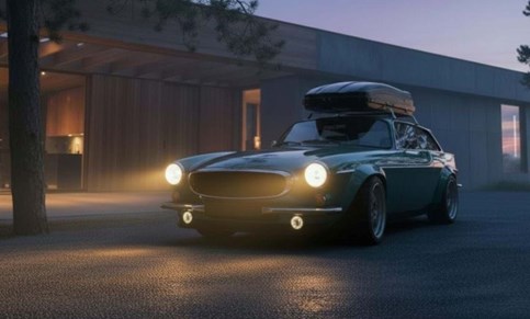 Autoforma Norrsken adapta Volvo P1800 aos novos tempos... a combustão!