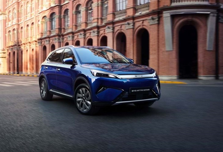 BYD Atto 3 passa a Evo com mais potência, autonomia e tracção total
