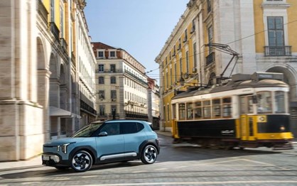 Kia EV2 acelera em Lisboa: pequeno no tamanho, prático no dia a dia