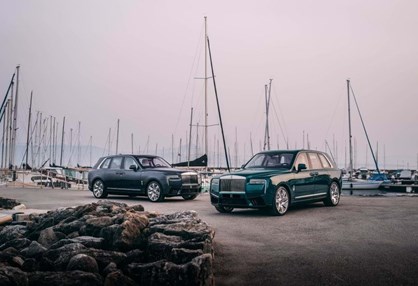 Rolls-Royce cria quatro Cullinan exclusivos para o mundo náutico