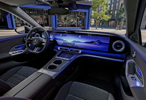 Ecrãs de encher o olho: Mercedes-Benz mostra interior do Classe C a electrões