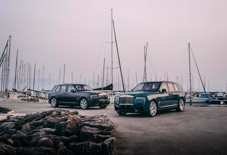 Rolls-Royce cria quatro Cullinan exclusivos para o mundo náutico