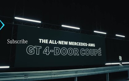 Emoções extremas: Mercedes-AMG GT Coupé 4 Portas entra em modo hiper eléctrico