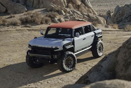 Nem sequer falta um drone: Hummer X pode ser 'buggy' ou 'pick-up'