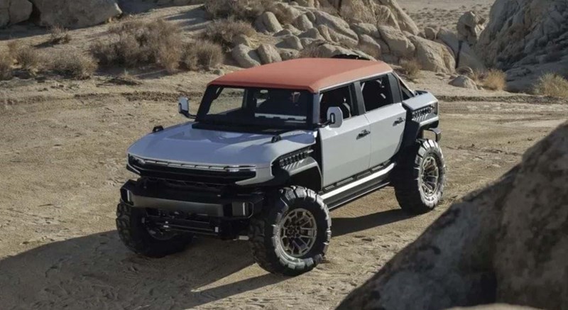 Nem sequer falta um drone: Hummer X pode ser 'buggy' ou 'pick-up'