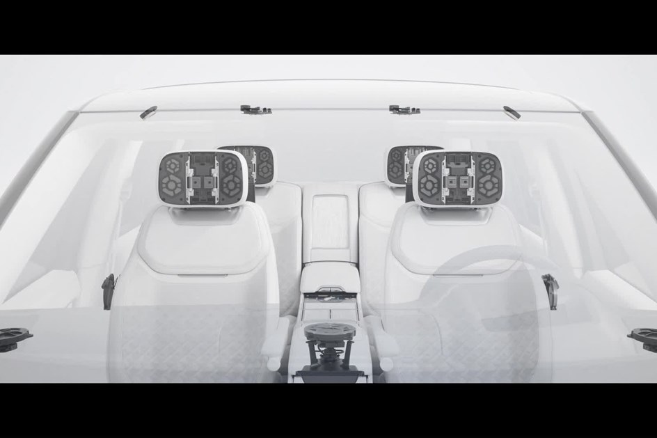 Range Rover SV Ultra leva luxo a novo patamar... bem sonoro!
