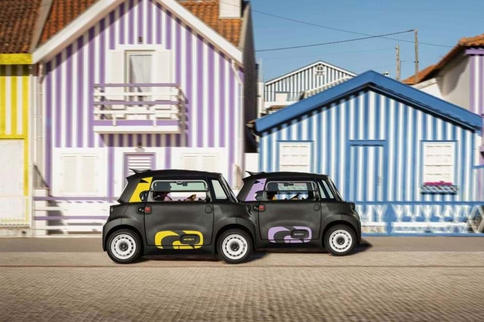 Citroën Ami transfigura-se em Rip Curl para surfar na cidade