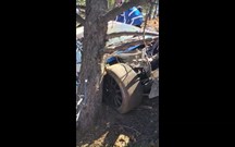 Despiste aterrorizante: Ligier levanta voo na rampa de Pikes Peak