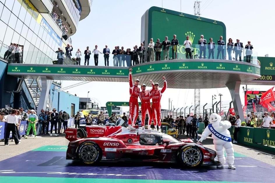 Toyota destrona Ferrari com vitória nas 24 Horas de Le Mans 