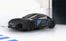 Alpine A110 Future mostra-se antes da estreia em Goodwood