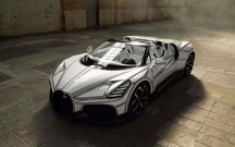 Cuidado para não partir: Bugatti Mistral 'Blanc Éternel' transfigura-se em porcelana