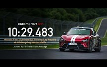 Agora sem piloto: Xiaomi YU7 GT bate novo recorde em Nürburgring