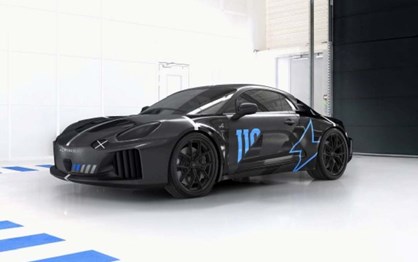 Alpine A110 Future mostra-se antes da estreia em Goodwood