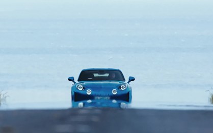 Alpine A110 Future mostra-se antes da estreia em Goodwood