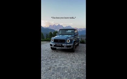 Surpresa: Mercedes-Benz Classe G já anda sem capota!