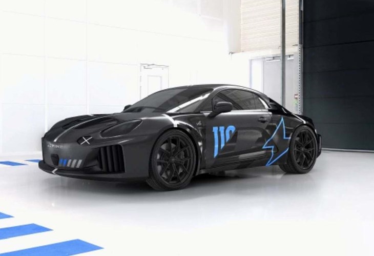 Alpine A110 Future mostra-se antes da estreia em Goodwood