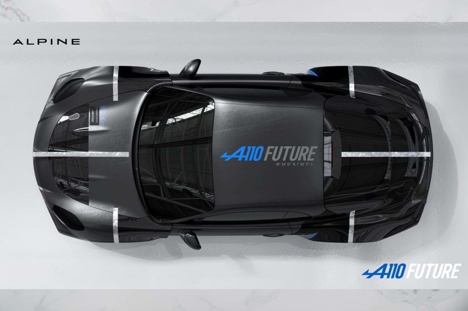 Alpine A110 Future mostra-se antes da estreia em Goodwood