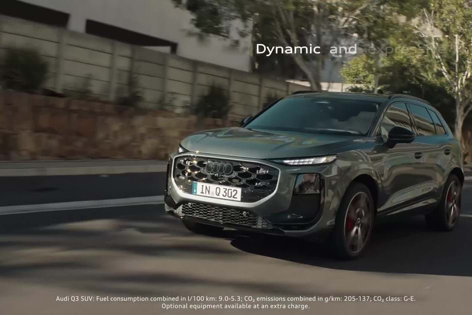 Audi Q3 mais equipado de série ganha novas valências tecnológicas
