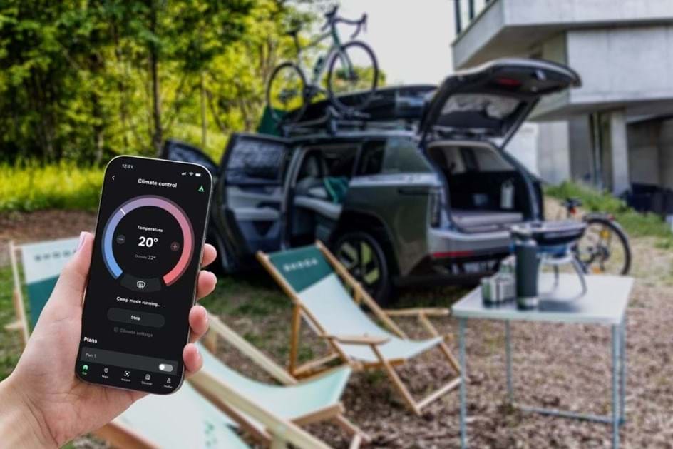 Dormir a bordo sem frio: aplicação MyŠkoda ganha modo 'Campismo'