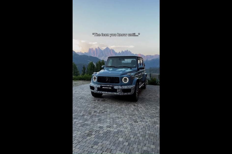 Surpresa: Mercedes-Benz Classe G já anda sem capota!