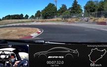 Mercedes-AMG CLA 45 já bate recordes eléctricos em Nürburgring